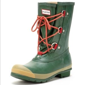 Excellent condition Hunter lace up boots